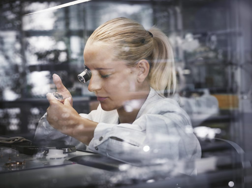 ©IWC Schaffhausen, Uhrenmontage in Schaffhausen